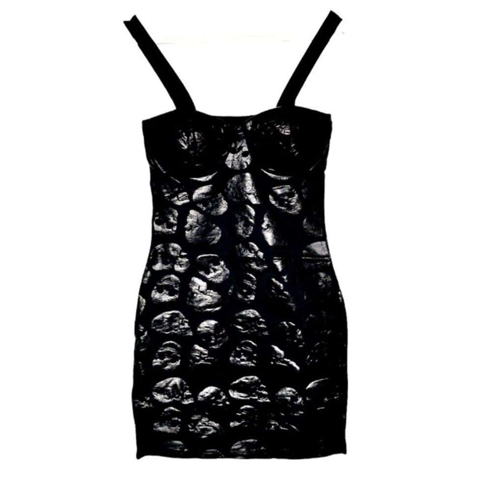 Iron Fist NWT Size Small Skullz club mini dress - Picture 2 of 14